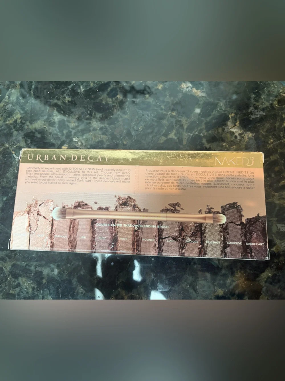 Brand new in box: urban decay Naked 3 eyeshadow palette